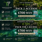 Pack 2 Tickets Cenotes Casa Tortuga